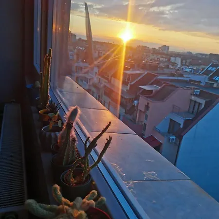 Artsy Penthouse & Mountain View Lägenhet *