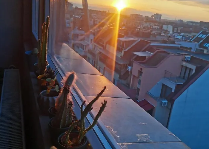 Artsy Penthouse & Mountain View Lejlighed *